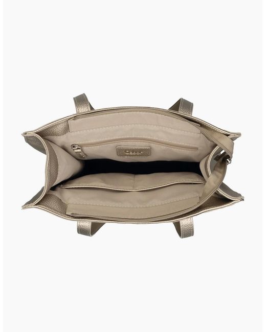 Gabor Natural Elfie Zip Tote Bag