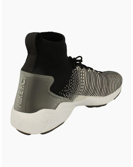 Nike Mercurial Black Nike Zoom Mercurial Xi Fk Fc Hi Top Trainers 852616 002 for men