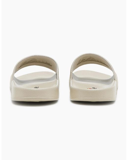 Ellesse White Como Slide for men