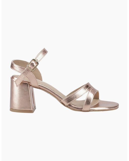 Hush Puppies Natural Nalani Heeled Sandals