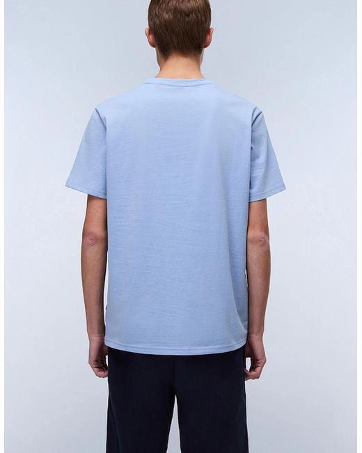 Napapijri Blue Salis Short Sleeve T-Shirt for men