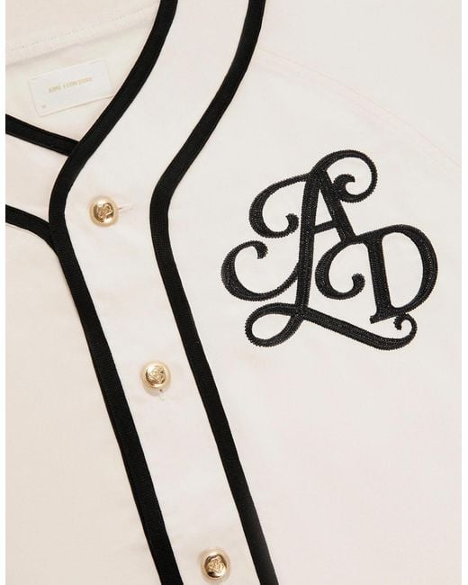 Aimé Leon Dore Natural Monogram Baseball Jersey