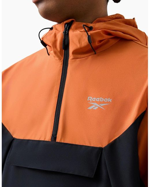 Reebok Orange Burbage Oh Windrunner for men