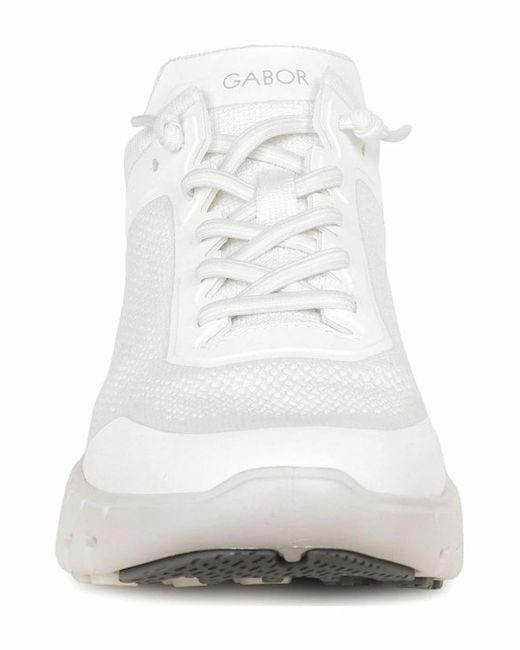 Gabor White Ilea Trainers