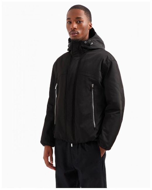 ARMANI EXCHANGE Black Blouson Jacket Edition for men