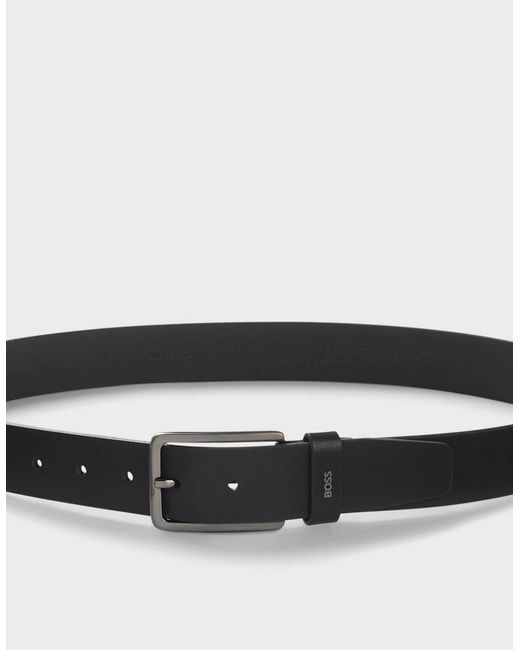 Boss Black Boss Calis Logo Belt for men