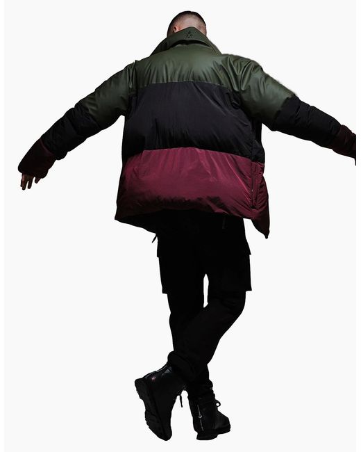 Regatta Red Christian Lacroix Barbegal Baffled Padded Jacket for men