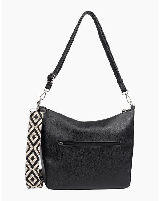 Gabor Black Linda Hobo Bag