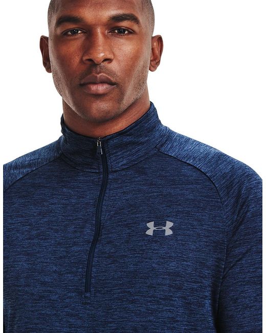 Under Armour Blue 2.0 Half Zip Technical Top for men