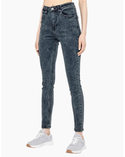 Brave Soul Blue Shelly Denim Jeans Slim Fit Casual Skinny Leg Trousers Pants