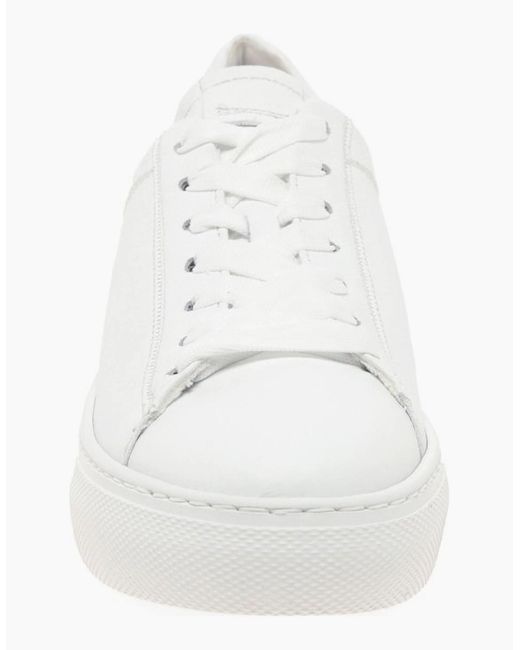 Gabor White Camrose Trainers