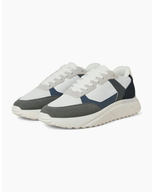 Jack & Jones Blue Aspire Runner Trainers for men