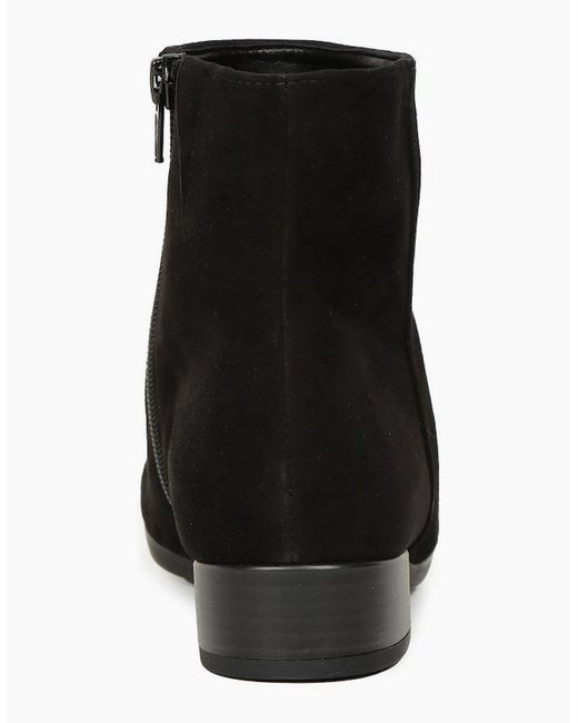 Gabor Black Buzz Ankle Boots