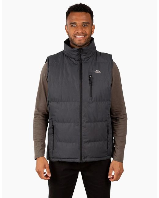 Trespass Gray Clasp Padded Gilet/Bodywarmer for men