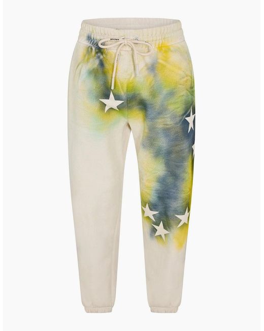 Palm Angels Yellow Palm Stars Sweatp for men