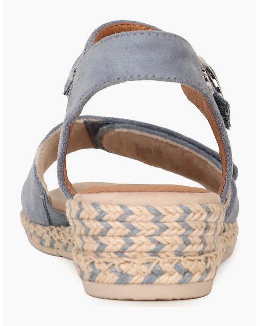 Softline Multicolor California Low Wedge Sandals