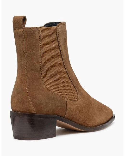 Geox Brown D Texica A Ankle Boots