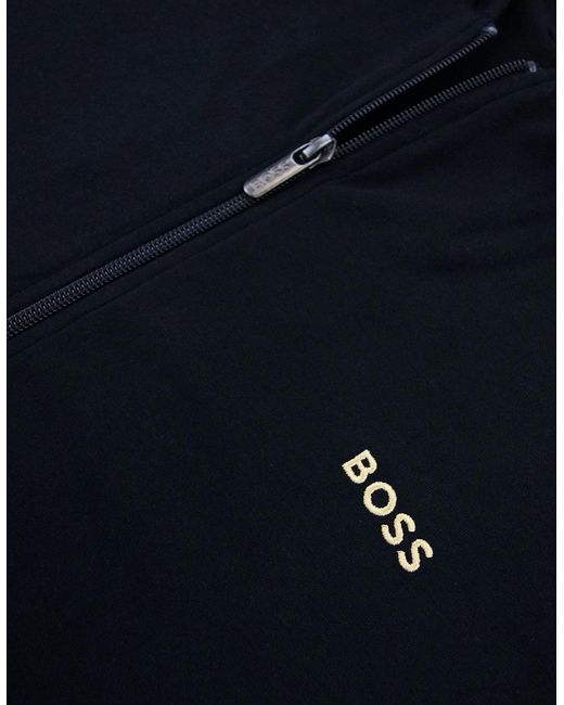 Boss Black Mix & Match Logo Zip Up Jacket 005 for men