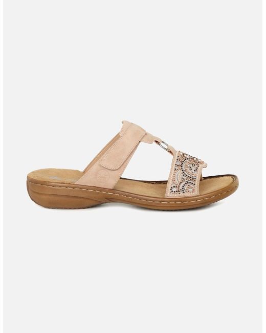 Rieker White Radiance Sandals
