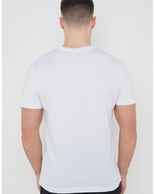 Nike White Sportswear Icon Swoosh T Shirt for men