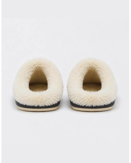Joules Blue Slippet Luxe Mules Horse