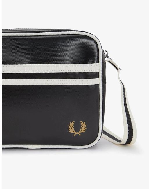 Fred Perry Black Classic Mini Shoulder Bag