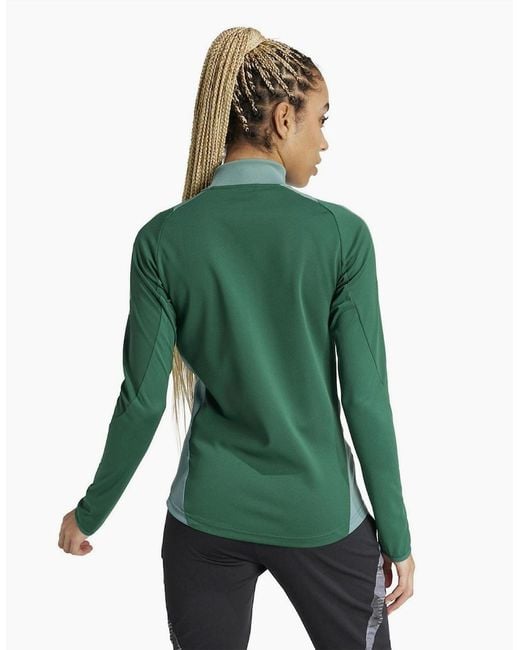 Adidas Green Ladies Tiro 24 Raglan Track Jacket