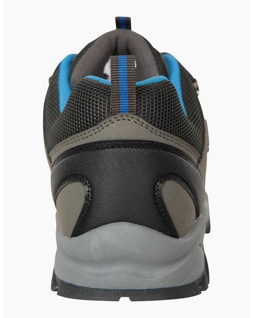 Mountain Warehouse Black Path Waterproof Walking Shoes for men