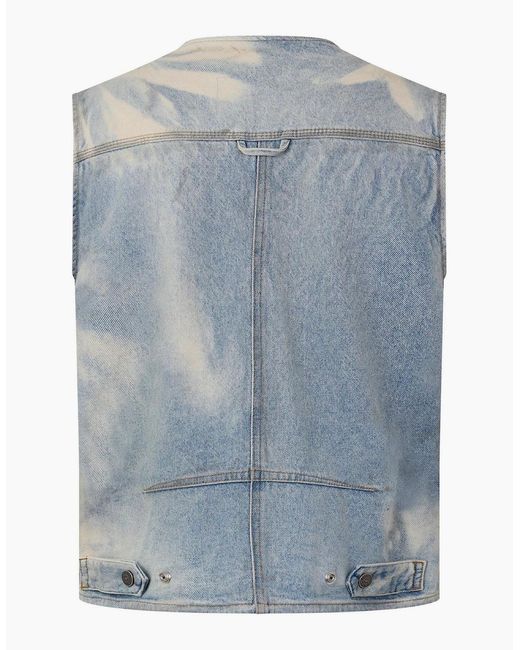 DIESEL Gray D Samp S Giacca Gilet for men