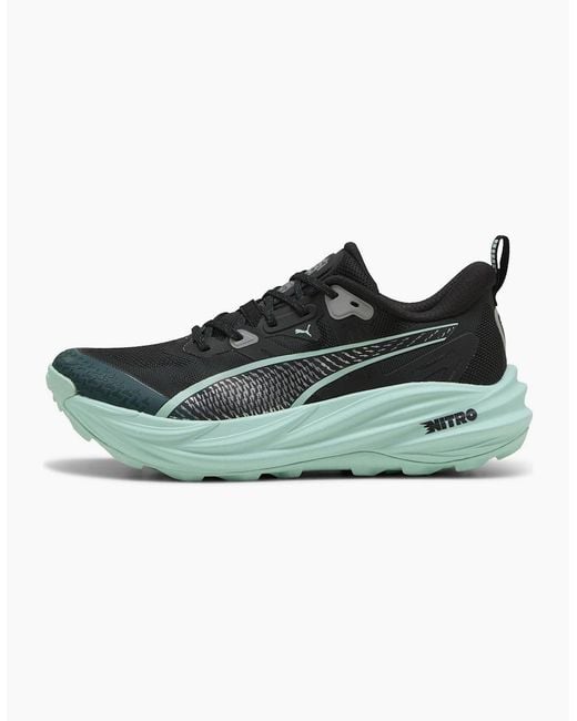 PUMA Green Voyage Nitro Running Shoes for men