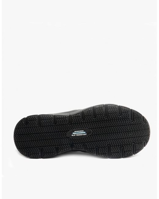 Skechers Black Work 77048Ec Flex Advantage for men