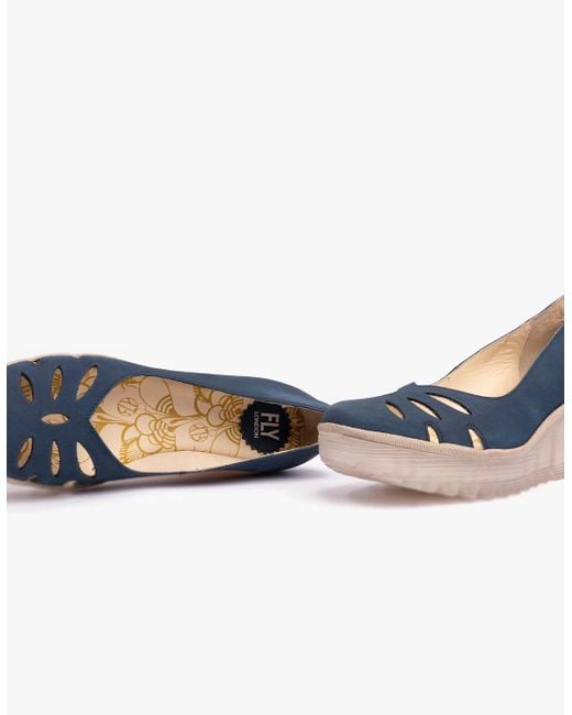Fly London Blue Yubi480Fly Shoes