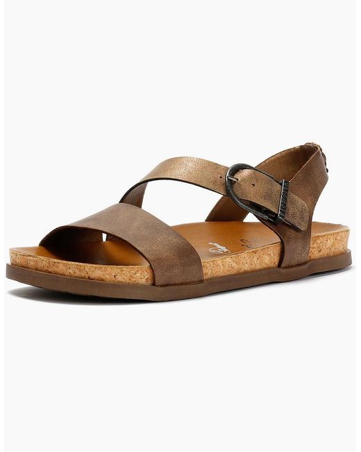 Blowfish Brown Lance Walnut Penny Sandals