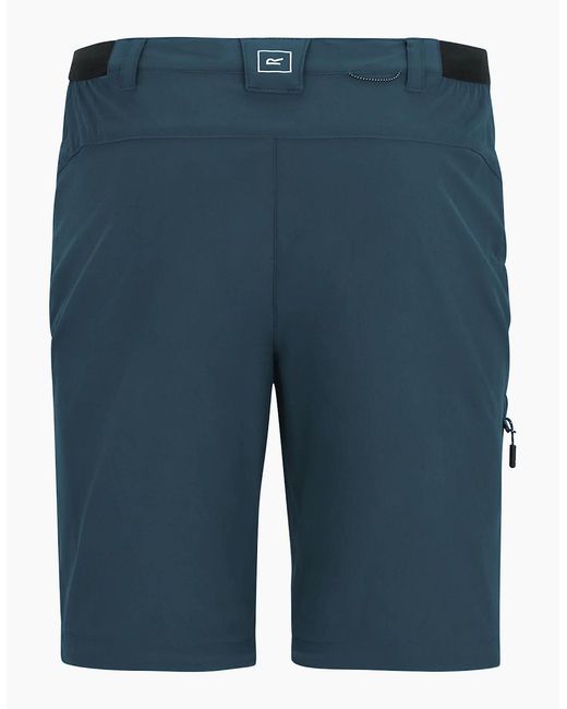 Regatta Blue Lightweight Insect Repellent Travel Cargo Trousers for men