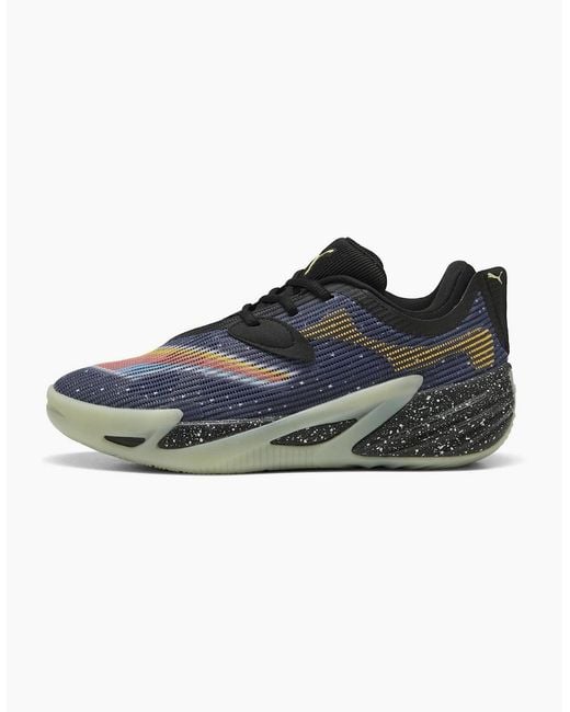 PUMA Blue All Pro Nitro 2 E.T. Basketball Trainers for men