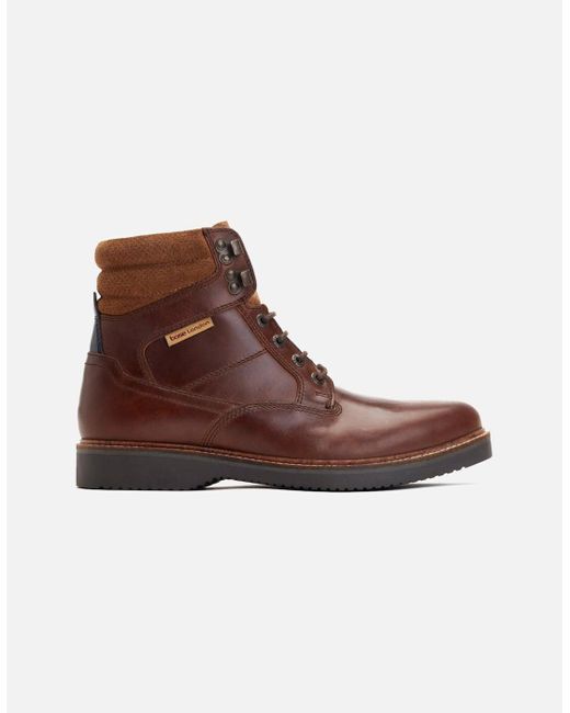Base London Brown Bradley Boots for men