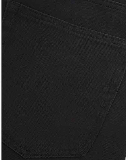 Vingt Quatre Denim Black Vingt Quatre Slim Fit Washed Jeans for men