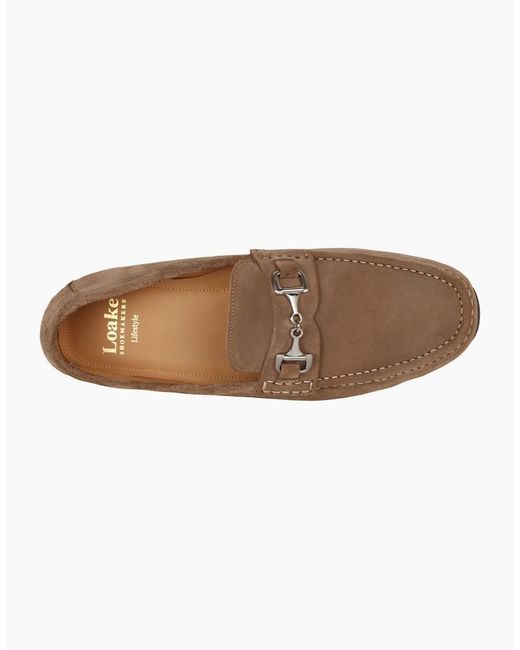 Loake Brown Hawthorn Loafers for men