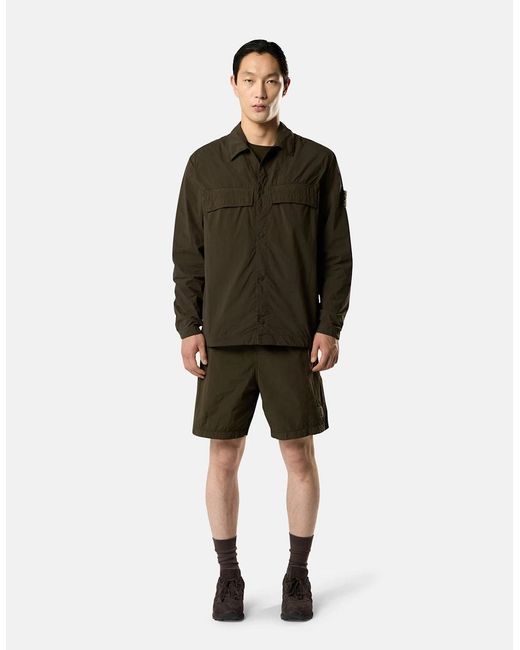 Stone Island Green Ghost 1200044 Overshirt for men