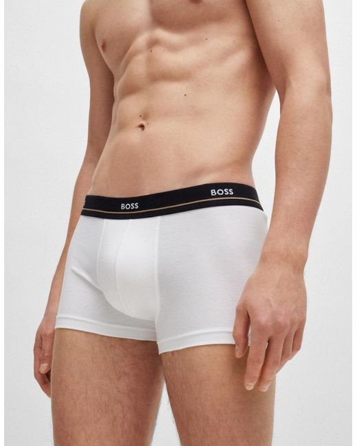 Boss Black Boss 5 Pack Essential Trunks Nos for men
