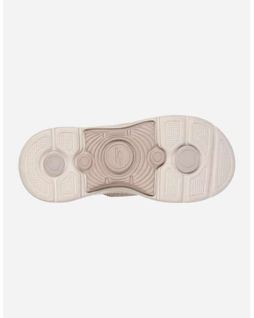 Skechers Go Walk Natural Arch Fit 2.0 Textile Taupe Standard Sandals