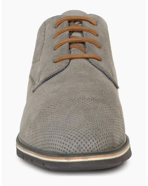 Bugatti Gray Story Trainers for men