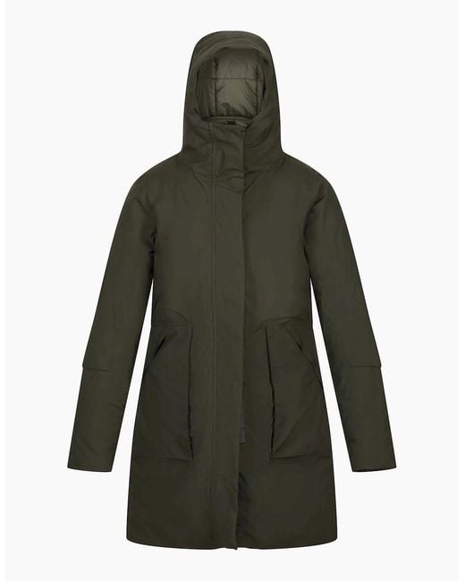 Regatta Green Ladies Yewbank Ii Waterproof Parka