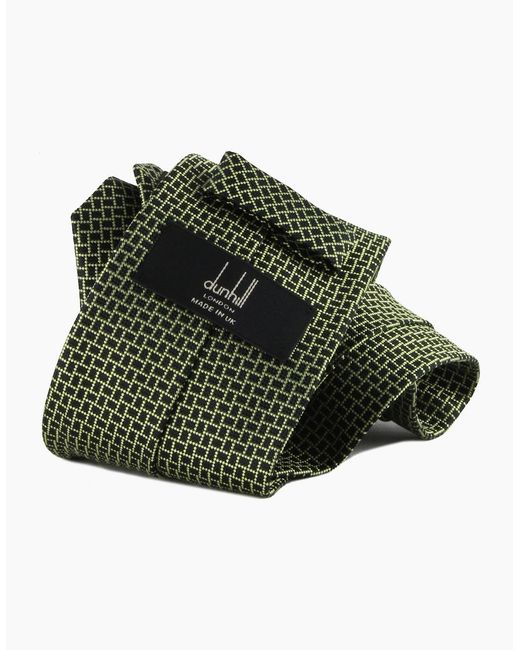 Dunhill Green Tie for men
