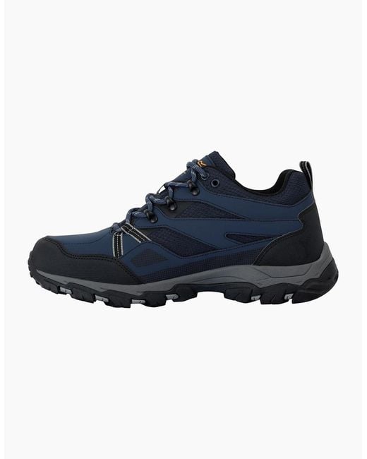Regatta Blue Holcombe 3 Low Walking Boots for men