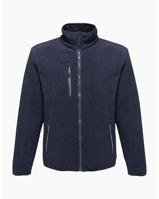 Regatta Blue Professional Waterproof Fleece Jacket for men