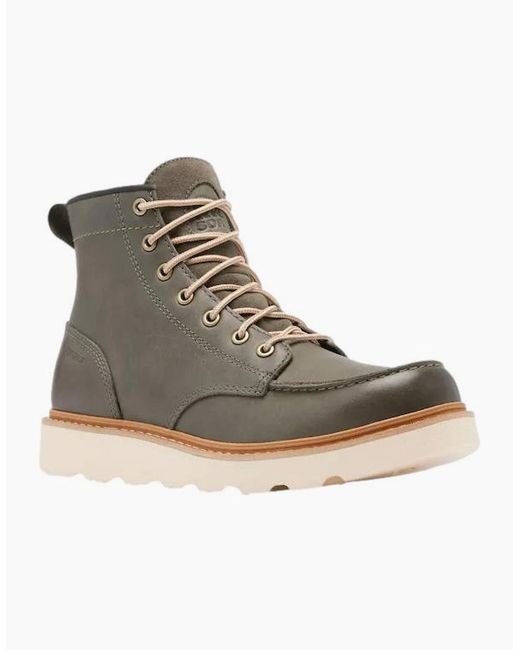 Sorel Multicolor Slabtown 62 Moc Wp Boots Apline Tundra/Tawny Buff for men
