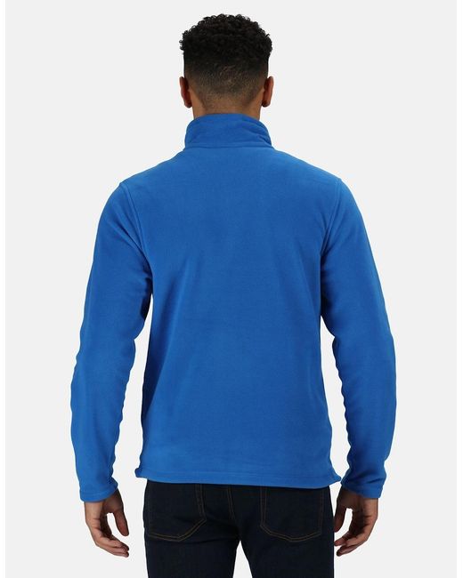 Regatta Blue Professional Plain Micro Fleece Full Zip Jacket (Layer Lite) for men