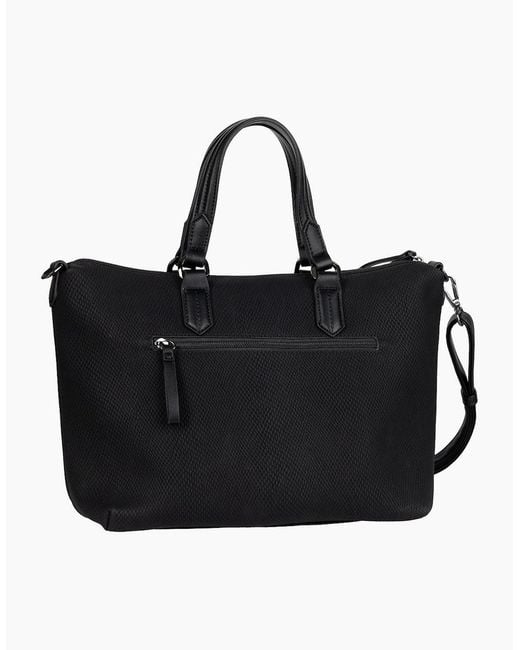 Gabor Black Wanda Zip Shopper M Handbag