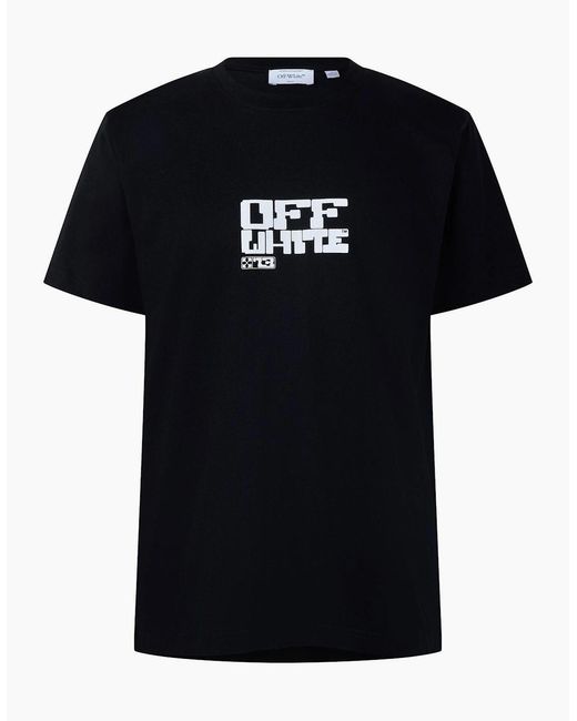 Off-White c/o Virgil Abloh Black Slim Fit T Shirt for men
